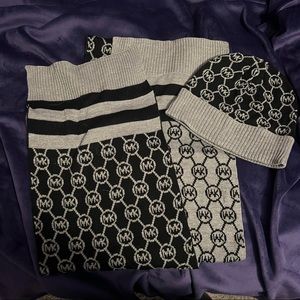 Michael Kors Matching Hat/ Scarf Set